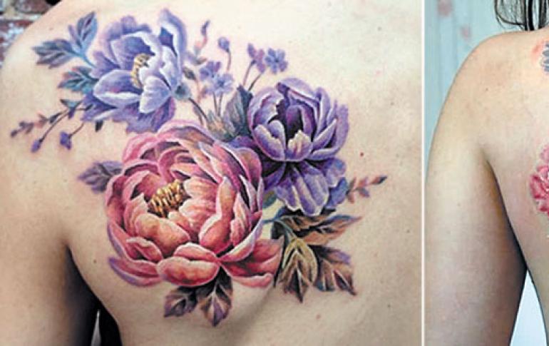 Татуировка цветка и ее значение Куда ещё наносят цветы